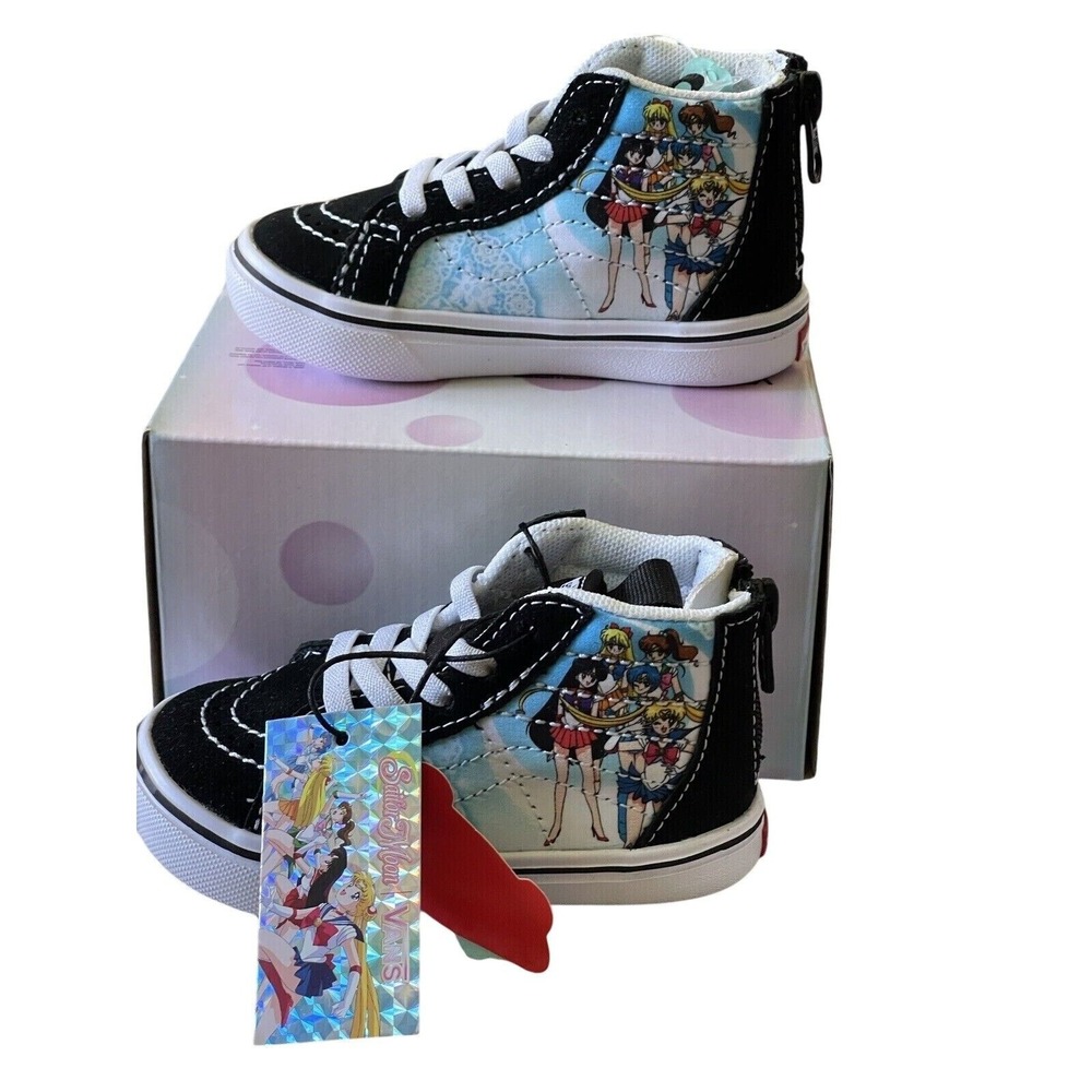 Vans Sk8 Hi Pretty Guardians Sailor Guardians Sneakers Toddler Kids Size 5.5 New